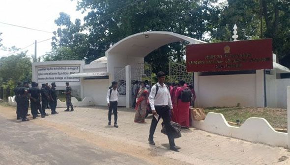 வவுனியா தேசிய கல்வியியற் கல்லூரி தனிமைப்படுத்தல் நிலையமாக மாற்றம்