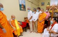 பிரதமரின் தலைமையில்  வெலமிடியாவே குசலதம்ம தேரரின் 84ஆவது ஜனன தின ஆசீர்வாத  பூஜை