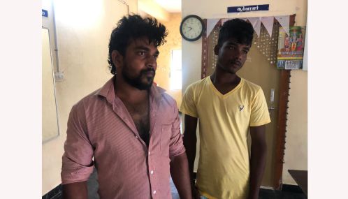 மன்னாரில் இருந்து தமிழகத்திற்கு சென்ற  இரண்டு இளைஞர்கள் கைது: - சுங்கத்துறையினர் விசாரனை