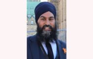 Canada's NDP Leader Jagmeet Singh to tour Ontario's  Peel Region virtually today