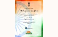 The Consulate General of India, Toronto will be celebrating 75th Independence Day of India on Sunday, 15 August 2021 at the Consulate premises
