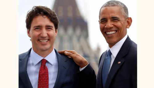 Obama endorses Justin Trudeau in the coming Canadian election