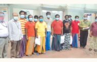 இலங்கை கடற்படையினரால் கைது செய்யப்பட்டிருந்த 47 இந்திய மீனவர்கள் சென்னைக்கு அனுப்பிவைக்கப்பட்டனர்