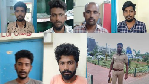 8 கோடி மதிப்பிலான  போதை பொருளை கடல் வழியாக இலங்கைக்கு கடத்த முயன்ற போலீஸ் உட்பட 8 பேர் கைது