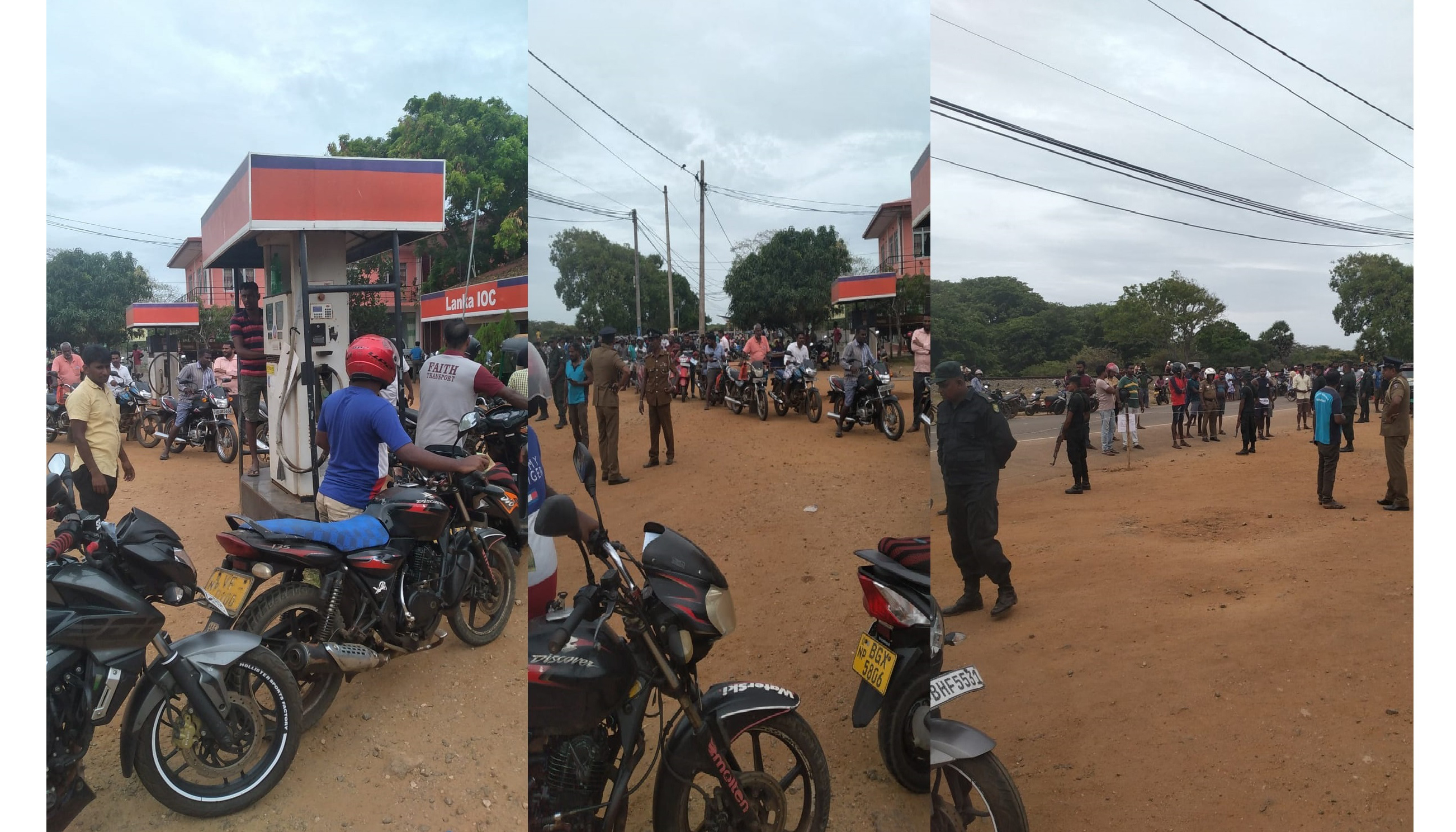 நானாட்டான் பிரதேச செயலாளர் பிரிவில் தெரிவு செய்யப்பட்ட 9 கிராம அலுவலர் பிரிவுகளுக்கு  எரிபொருள்  வழங்கும் நடவடிக்கை ஆரம்பம்