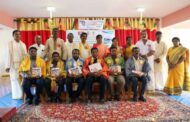 மன்னார் மாவட்ட ஊடகவியலாளர்கள் 6 பேருக்கு 'செய்திச் செம்மல்'  கௌரவ விருது வழங்கி கௌரவம்