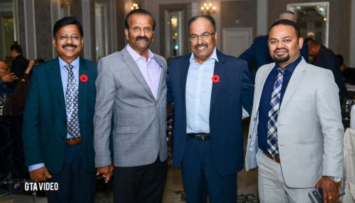 Member of Ontario's Provincial Government Mr. Logan Kanapathi MPP for Markham - Thornhill,. hosted the Riding Association's Fund Raising Event today in City of Markham