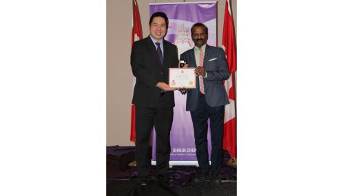 A State Award Festival in Scarborough, hosted by Hon. Shaun Chen - MP for Scarborough North, in Canada