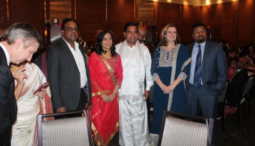 Anita Anand, Canada's National Defence Minister was honored with the Service Excellence Award at 16th Annual Tamil Heritage Month Celebration
