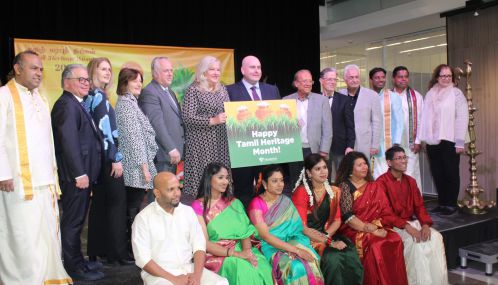 City of Vaughan  celebrates 'Tamil Heritage Month and Thai Pongal' with the support of Canadian Tamil Congress