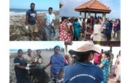 தாழ்வுபாடு மீன்பிடிப் பகுதி தொடங்கி கீரி கடற்கரை வரை துப்புரவு பணி