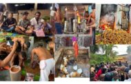 யாழ்ப்பாணம் இணுவில் சிவகாமி அம்மன், பின் வீதியில், பத்திரகாளி, அம்மன்  ஆலயத்தில் அசைவ மடை உற்சவம்