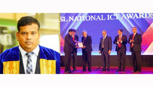 பேராசிரியர் எஸ்.வசந்தபிரியனுக்கு வழங்கப்பட்ட CSSL ICT கல்வியாளர் 2022 விருது