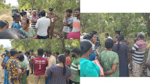 பொலிஸ் பாதுகாப்புடன் காணி பிடிக்க சென்ற  அரச ஊடகவியலாளர் - பிரதேச மக்களால் விரட்டியடிப்பு