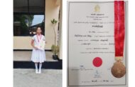 அகில இலங்கை தமிழ் மொழித்தினம் தேசிய மட்ட போட்டியில் மன்னார் சித்திவிநாயகர் இந்து கல்லூரி மாணவி முதலிடம்.