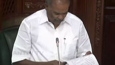 அமுல் கந்தசாமி மறைவுக்கு இரங்கல்: சட்டசபை கூட்டம் ஒத்திவைப்பு