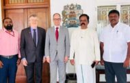 Canadian High Commissioner in Sri Lanka, Eric Walsh meets New Leader of Tamil Federal Party , Mr. Sritharan Sivagnanam