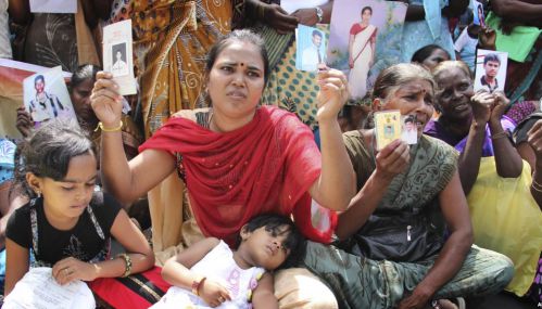 “Refer Sri Lanka to the ICC”  Tamil mothers call as their protest enters the eighth year