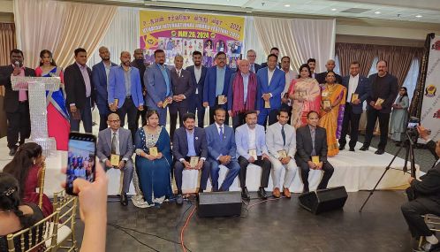 கடந்த 26-05-2024 அன்று ஞாயிற்றுக்கிழமை கனடா ஸ்காபுறோ நகரில் இடம்பெற்ற உதயன் சர்வதேச விருதுகள் வழங்கும் விழா
