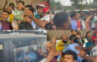 மன்னார் நீதிமன்றத்தினால் விடுதலையான வைத்திய அர்ச்சுனாவுக்கு ஆயிரக்கணக்கான மக்கள்  கூடி அமோக வரவேற்பு