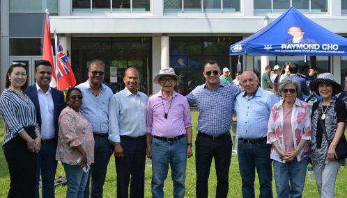 Ontario's Premier graced Hon. Raymond Cho's  Annual Get together in Scarborough