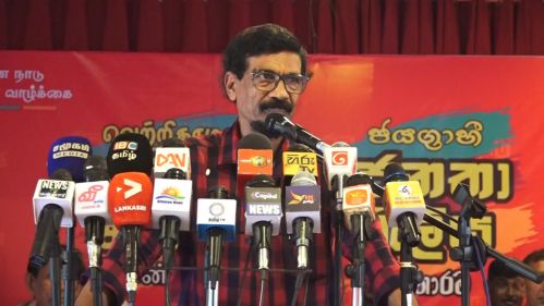 மன்னார் நானாட்டானில் தேசிய மக்கள் சக்தியின் தேர்தல் பிரச்சார கூட்டம்