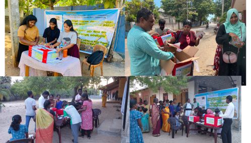 மன்னாரில் இருந்து ஜனாதிபதி ,பிரதமரை நோக்கிச் செல்லும் ஆயிரக்கணக்கான தபாலட்டைகள்.