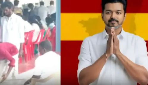 மாநாட்டிற்கு நிலம் கொடுத்த விவசாயிகளுக்கு விருந்து - தவெக தலைவர் விஜய்