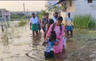 பரமக்குடியில் குடியிருப்புகளை சூழ்ந்தது வெள்ள நீர் – மக்கள் அவதி