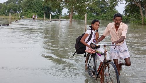 கிளிநொச்சி மக்கள் தொடர்ச்சியாக மூன்றாவது முறையாகவும் வெள்ளத்தினால் பாதிப்பு!