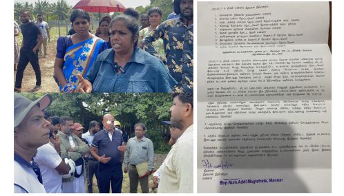 மன்னாரில் கனிய மணல் அகழ்வுக்கு எதிராக போராடும் சட்டத்தரணி,அருட்தந்தையர் உட்பட 10 பேருக்கு நீதிமன்றம் பிறப்பித்துள்ள தடை உத்தரவு