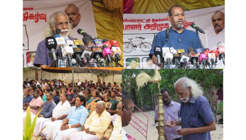 ஜே.வி.பி.யின் கொள்கையினை பின்பற்றிச் செல்லும் தமிழரசுக்கட்சியை நாம் ஆதரிக்க வேண்டுமா? தமிழ் மக்கள் சிந்திக்க வேண்டும் என்கிறார் கஜேந்திரகுமார் பொன்னம்பலம்