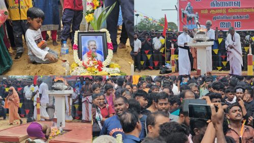 முள்ளிவாய்க்கால் முற்றத்தில் நினைவேந்தல்