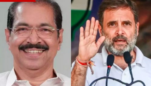 கேரளா காங்கிரஸ் புதிய தலைவர் நியமனம்.. ராகுல் காந்தி வாழ்த்து