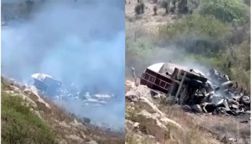 மெக்சிகோவில் ஏற்பட்ட சாலை விபத்தில் 21 பேர் உயிரிழப்பு