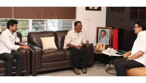 மு.க.ஸ்டாலின் உடன் நடிகர் பிரகாஷ் ராஜ் சந்திப்பு