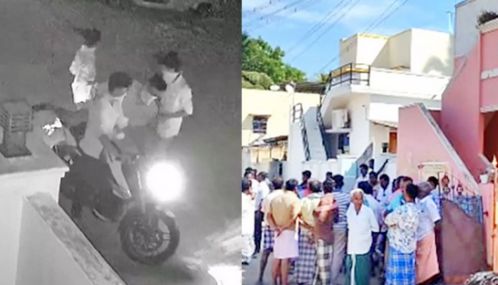 நெல்லையில் தி.மு.க. நிர்வாகி வீடு மீது பெட்ரோல் குண்டுகள் வீசிய கும்பல் - காவல்துறை விசாரணை