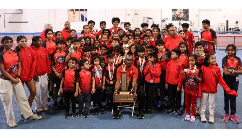 United Tamil Sports Club in Toronto, after 13 consecutive years, hasd achieved the Minor Track Association of Ontario's  Indoor Champions.