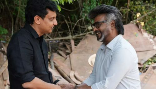 ஜெயிலர் படப்பிடிப்பில் ரஜினிகாந்தை சந்தித்து பேசிய அமைச்சர்