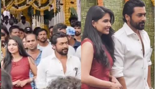 சூர்யா - மமிதா பைஜு நடிக்கும் சூர்யா 46 பட பூஜை விழா தொடக்கம்