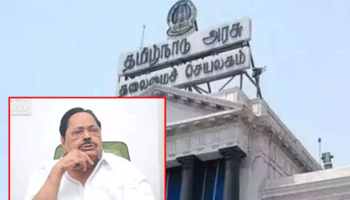 தமிழக அமைச்சரவையில் இலாகா மாற்றம்