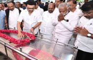 வைகோவின் சகோதரி மறைவு: முதல்-அமைச்சர் மு.க.ஸ்டாலின் அஞ்சலி
