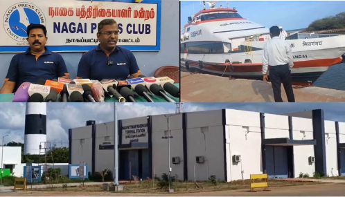 தமிழ்நாட்டின் நாகப்பட்டினத்தில் இருந்து  இலங்கை காங்கேசன்துறைக்கு இயக்கப்படும் பயணிகள் கப்பல் கட்டணம்  குறைப்பு