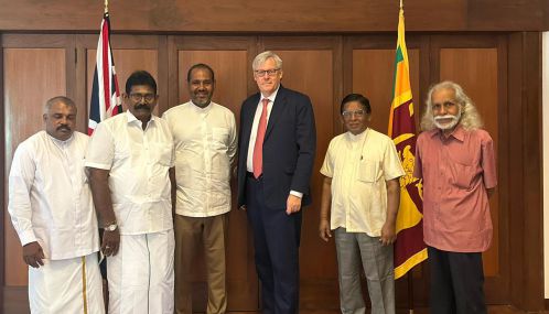 தமிழர்களின் நில இருப்பை உறுதிபடுத்த சர்வதேச சமூகம் தலையிட வேண்டும்  பிரித்தானிய,  கனடிய , அரச பிரதிநிதிகளிடம் தமிழ் தேசிய பேரவை கோரி வலிறுத்தல்