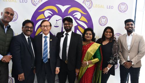 Grand Opening Ceremony of Manoj Rajasri Law-Legal Leo, office, took place in Scarborough on 10th of May 2025, gathered by Community Leaders and Businessmen, was graceful.