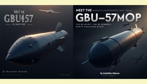 GBU-57 மாஸிவ் ஆர்டினன்ஸ் பென்ட்ரேட்டர் (MOP): அமெரிக்காவின் இறுதிப் பங்கர் பஸ்டர்