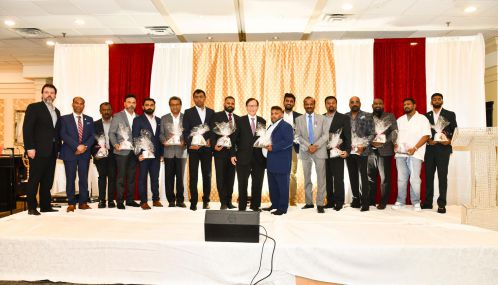 வெகு விமரிசையாக நடைபெற்ற உதயன் சர்வதேச விருது விழா-2025