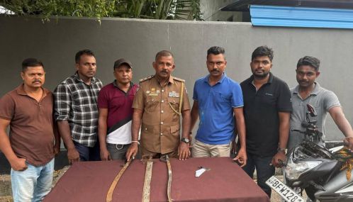 யாழ்ப்பாணத்தில் இடம்பெற்ற வாள்வெட்டு சம்பவம்  தொடர்பாக மூவர் பொலிஸாரால்  கைது!