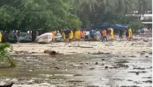 மெக்சிகோவில்  எரிக் சூறாவளி - 2 பேர் உயிரிழப்பு