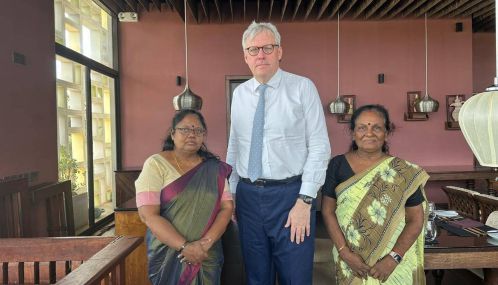 இலங்கை அரசாங்கத்தை சர்வதேச குற்றவியல் நீதிமன்றத்திற்கு பரிந்துரைக்க பிரித்தானியாவிடம் கோரிக்கை